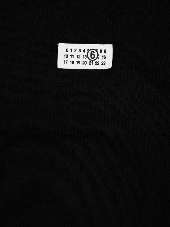 26FW [키즈] MM6 메종마르지엘라 티셔츠 M61025MM06Q M6900 NERO - MM6 MAISON MARGIELA