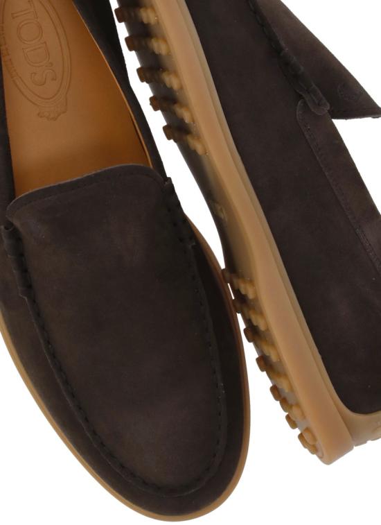 26SS 토즈 스웨이드 슬리퍼 로퍼 XXM78L0AJ30RE0S800 Black - TODS