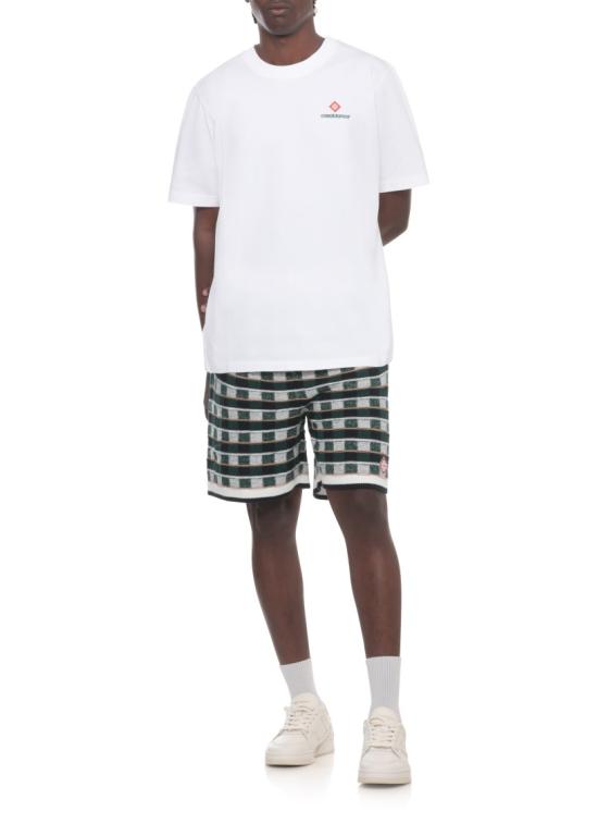 26FW 카사블랑카 반팔 티셔츠 MPF26JTS00111WHITE JERSEY - CASABLANCA