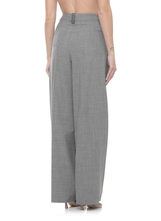 26SS 파비아나 필리피 경량 스트레치 울 팬츠 PAD266F367L7638179 Grey - FABIANA FILIPPI