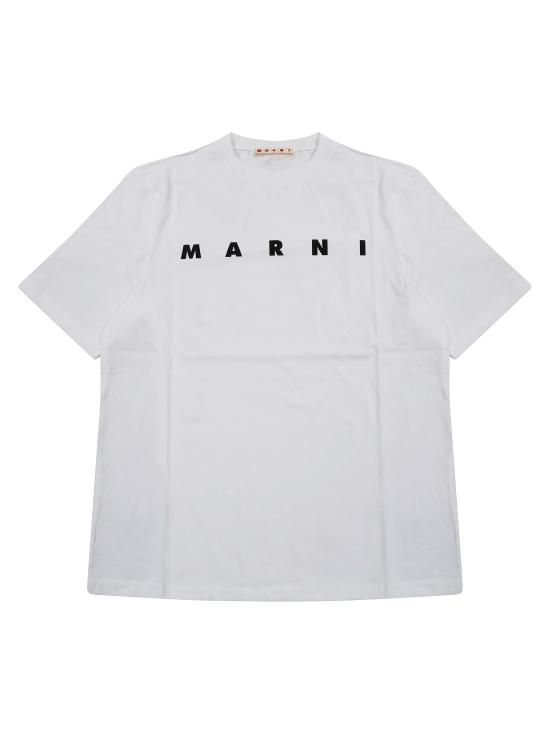 26FW [키즈] 마르니 티셔츠 M01601M00RF 0M100 BIANCO