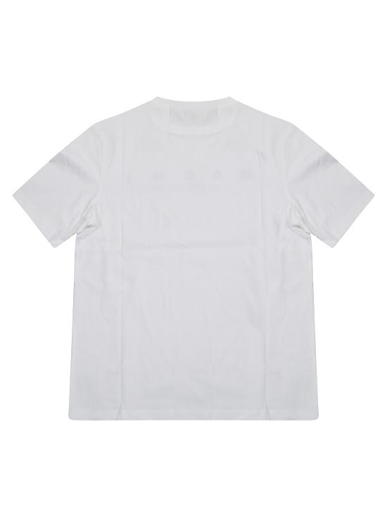 26FW [키즈] 마르니 티셔츠 M01601M00RF 0M100 BIANCO - MARNI