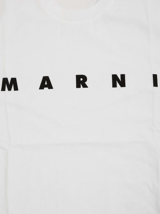 26FW [키즈] 마르니 티셔츠 M002MVM00RF 0M100 BIANCO - MARNI