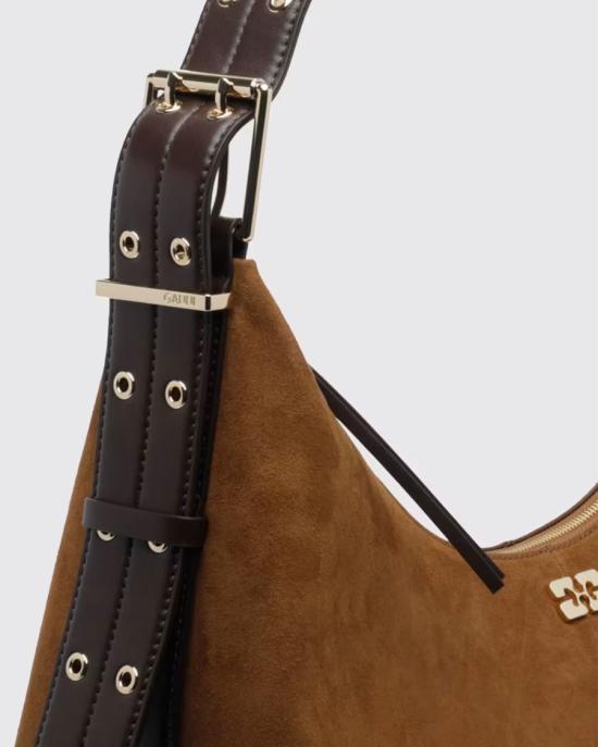 26FW 가니 숄더백 4814290 Brown - GANNI