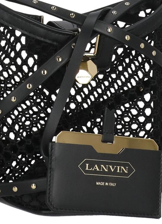 26SS 랑방 토트백 LWBGLQPMRECAP260010 Black - LANVIN
