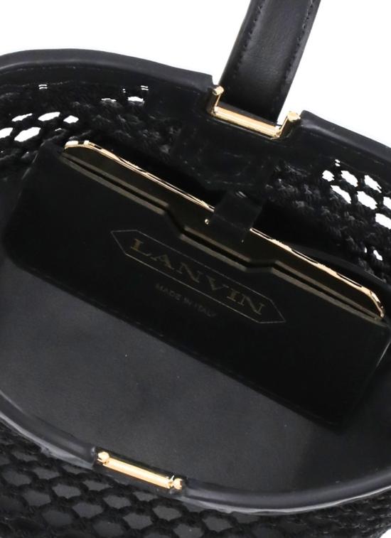 26SS 랑방 토트백 LWBGLQPMRECAP260010 Black - LANVIN