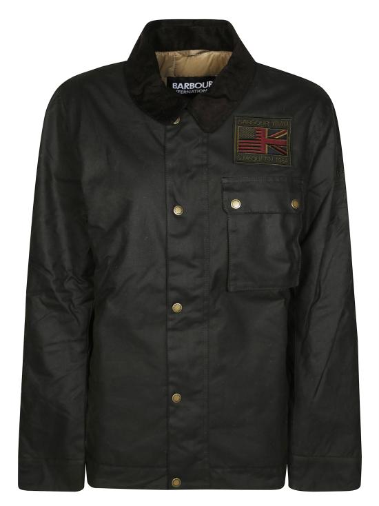 26FW 바버 인터네셔널 워커스 왁스 자켓 MWX1853 SG91 VERDE