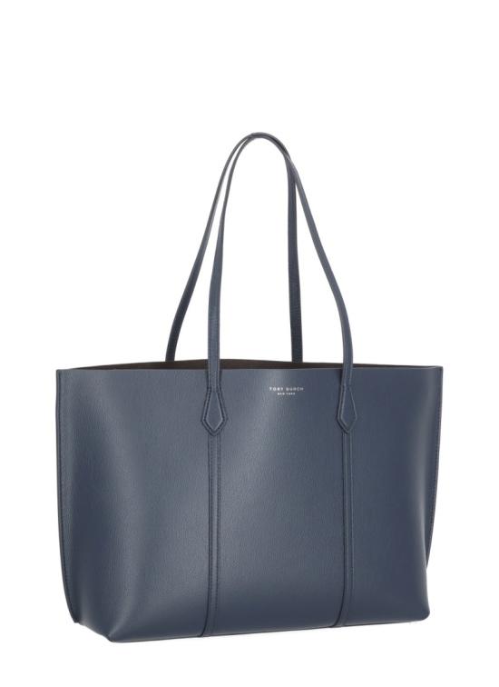 26SS 토리버치 레더 페리 토트백 169476498 Grey - TORY BURCH