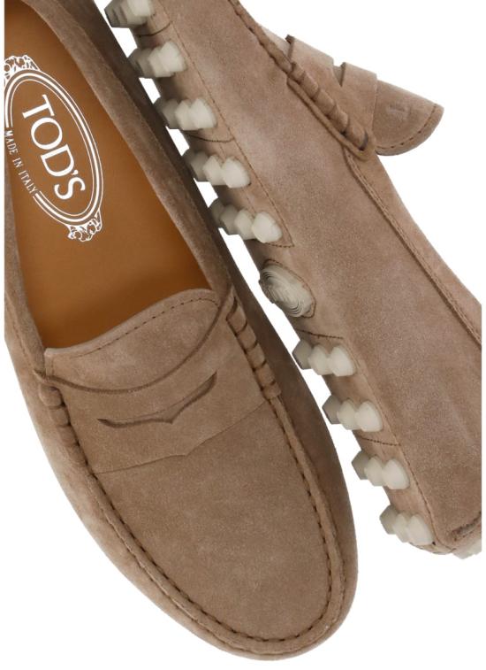 26SS 토즈 플랫 슈즈 XXW52K00010RE0C823 Brown - TODS