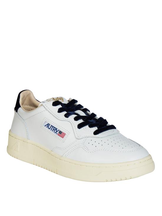 26FW 오트리 메달리스트 로우 레더 스니커즈 AULWVZ02 WHTSPACE BIANCO - AUTRY