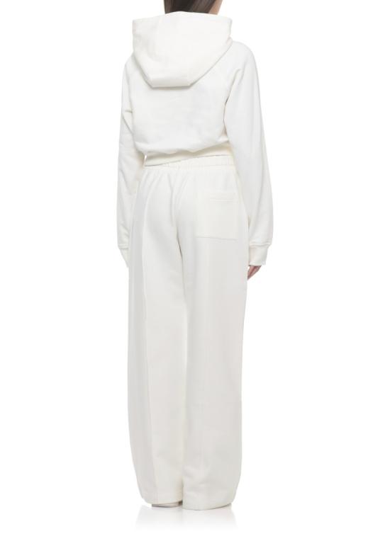 26SS 카사블랑카 후드 티셔츠 WSP26JTP36301OFF WHITE LOOPBACK - CASABLANCA