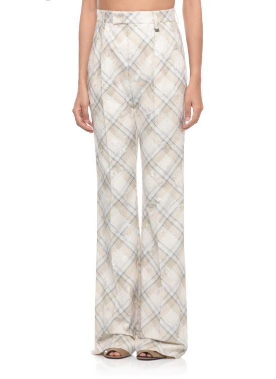 26SS 비비안웨스트우드 레이 트라우저 레이 트라우저 1F010008W01EGB208 White - VIVIENNE WESTWOOD