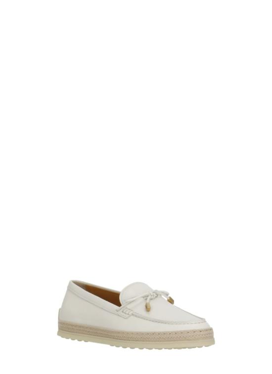 26SS 토즈 플랫 슈즈 XXW92K0JV70N6MB015 White - TODS
