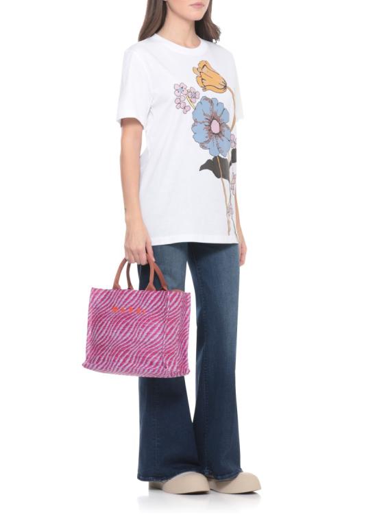 26SS 마르니 토트백 SHMP0077U7P984100C66 Pink - MARNI