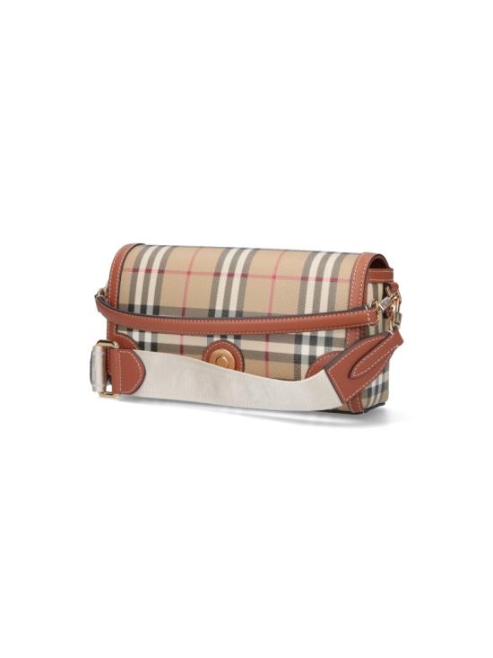 26FW 버버리 체크 노트 크로스백 8109787A9534 Neutrals - BURBERRY