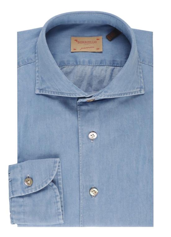 26SS 보리엘로 데님 셔츠 9095 2MARECHIARO Blue