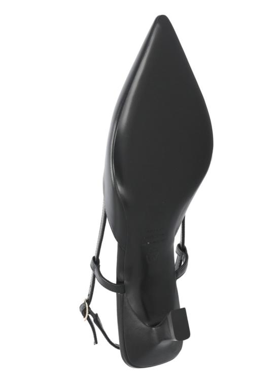 26SS 스튜어트 와이츠먼 힐/펌프스 VINNIE 50 SLINGBACKSMOOTH CALFBLACK - STUART WEITZMAN