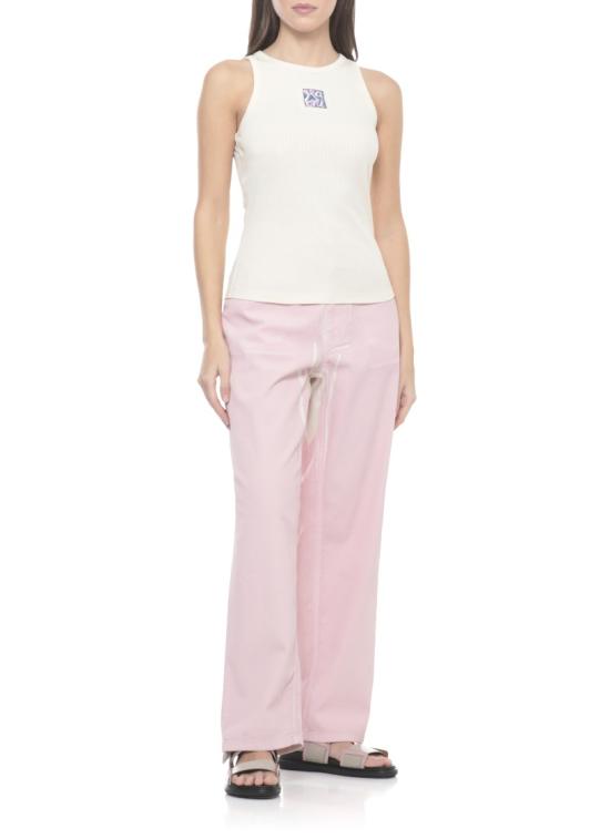 26SS 마르니 퍼스벨트 레더 더블 스트랩 샌들 FBMS018001P7615ZP087 Neutrals - MARNI