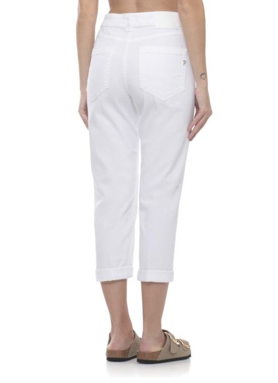 26SS 돈답 스트레이트 팬츠 DP268BBS0030D PTD000 White - DONDUP
