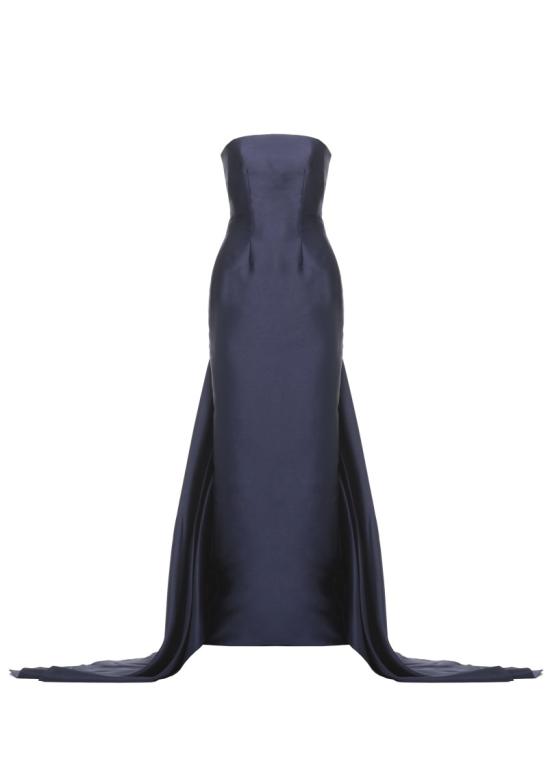 26SS 솔러스런던 미디 원피스 OS42005NAVY Blue