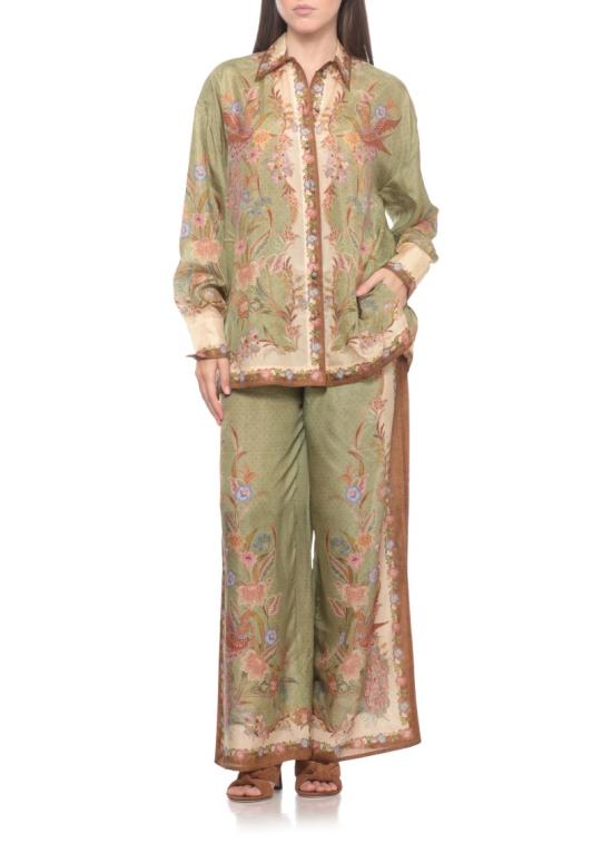 26FW 짐머만 팔라초 팬츠 6251PSS262KHSF Neutrals - ZIMMERMANN