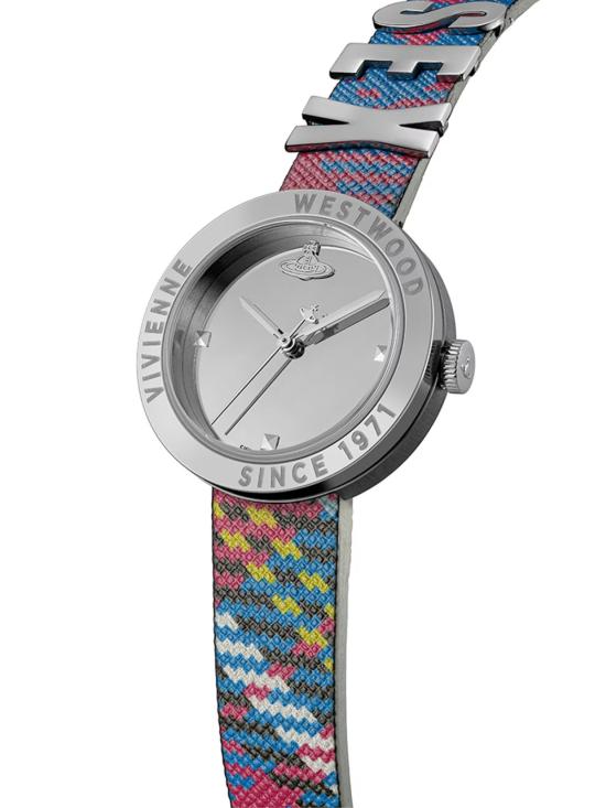  비비안웨스트우드 손목시계 비비안 웨스트우드 더 레벨 타탄 쿼츠 시계 - VIVIENNE WESTWOOD