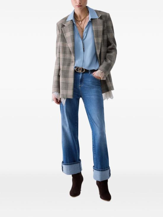 26FW 리우조 데님 팬츠 UF6089 D026478899 Denim blu - LIU JO