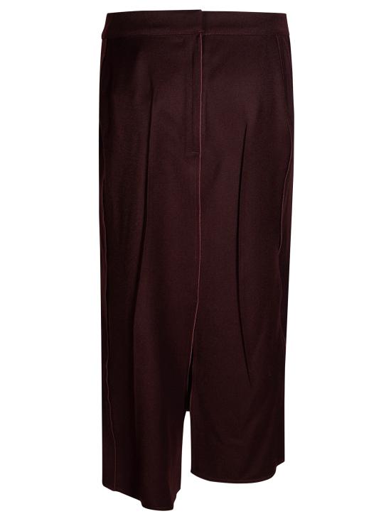 26FW 빅토리아 베컴 미디 스커트 1326WSK007362A 9887 BORDEAUX - VICTORIA BECKHAM