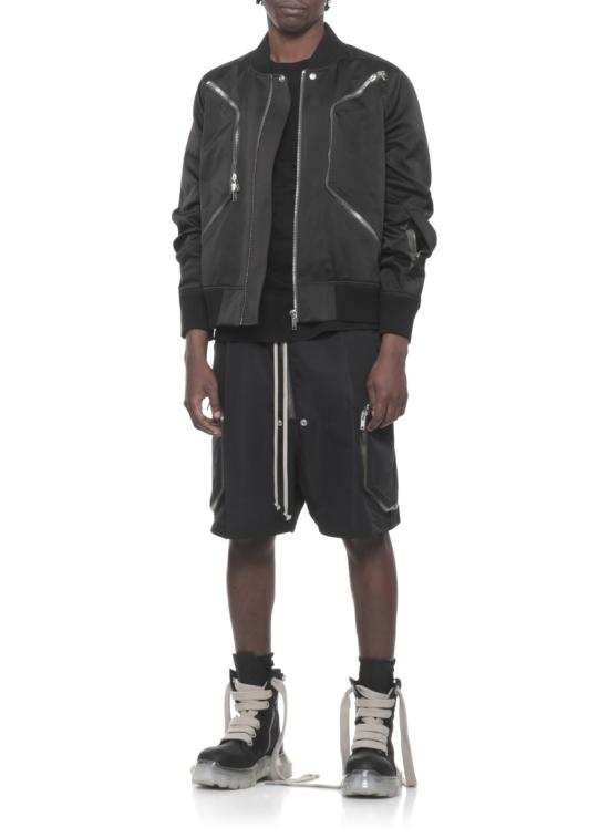 26SS 릭 오웬스 봄버 자켓 RU01F2790THD09 Black - RICK OWENS