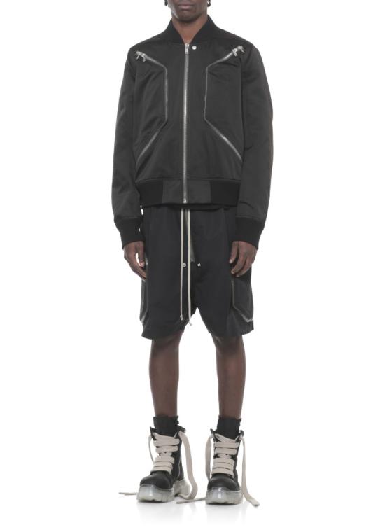 26SS 릭 오웬스 봄버 자켓 RU01F2790THD09 Black - RICK OWENS