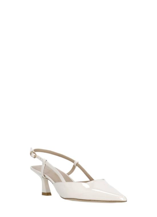 26SS 스튜어트 와이츠먼 힐/펌프스 VINNIE 50 SLINGBACKPATENTCREAM Neutrals - STUART WEITZMAN