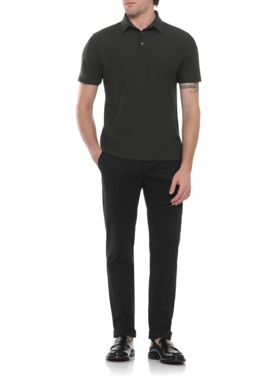 26SS 자노네 폴로 티셔츠 815159ZG380Z0049 Black - ZANONE