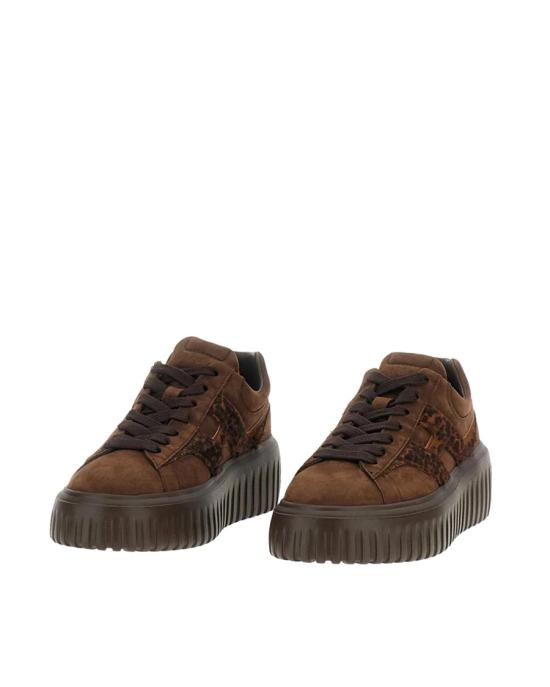 26FW 호간 스니커즈 694591 Brown - HOGAN