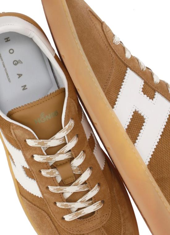 26SS 호간 쿨 스니커즈 HXM6470FB60UWX419E Brown - HOGAN