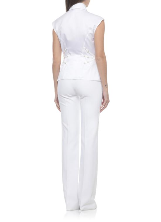 26SS 엘리자베타프랜치 블라우스 CA14361E2100 White - ELISABETTA FRANCHI