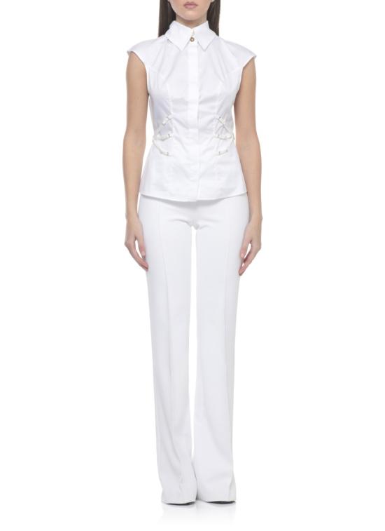 26SS 엘리자베타프랜치 블라우스 CA14361E2100 White - ELISABETTA FRANCHI