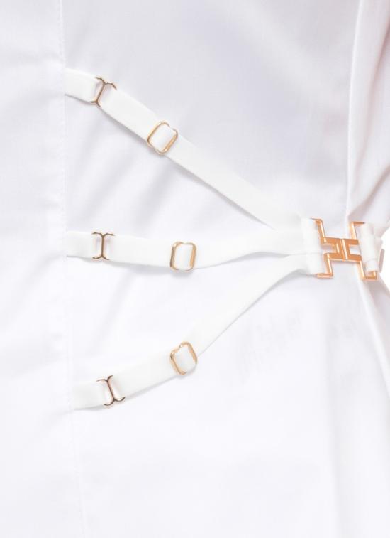 26SS 엘리자베타프랜치 블라우스 CA14361E2100 White - ELISABETTA FRANCHI