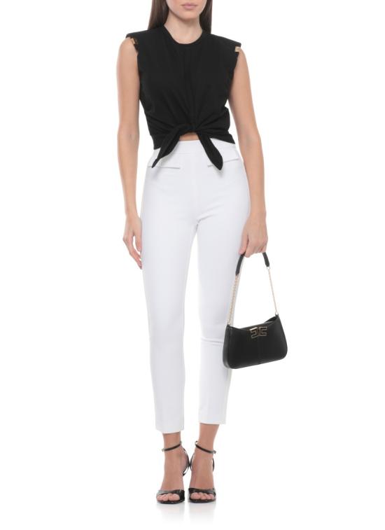 26SS 엘리자베타프랜치 레깅스 PA17061E2360 White - ELISABETTA FRANCHI