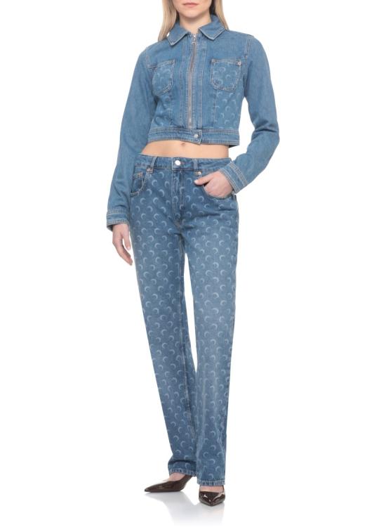 26SS 마린세르 데님 자켓 WJA076ACDEN0002BL05 Blue - MARINE SERRE