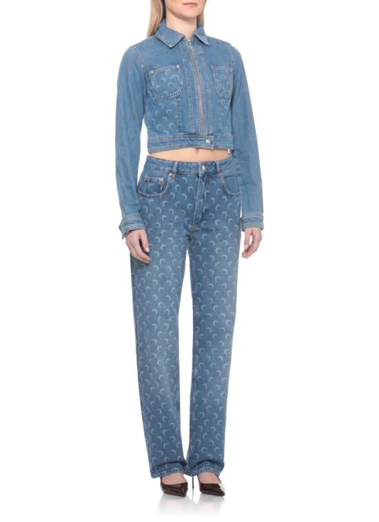 26SS 마린세르 데님 자켓 WJA076ACDEN0002BL05 Blue - MARINE SERRE