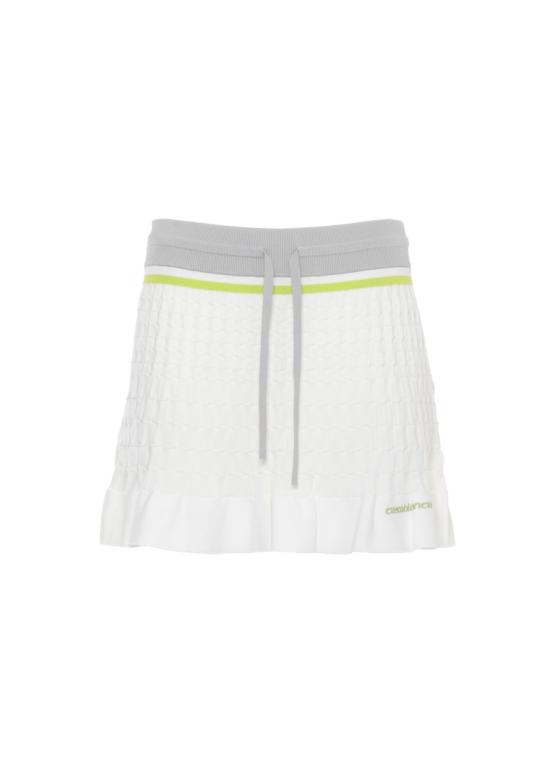 26SS 카사블랑카 숏 스커트 WSP26KW124801VISCOSE White