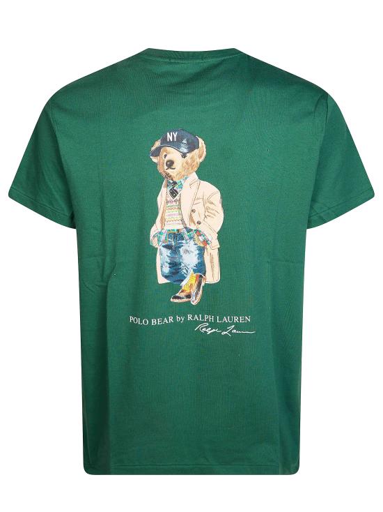 26FW 폴로 랄프로렌 반팔 티셔츠 710B30184001 VERANOGREEN VERDE - POLO RALPH LAUREN