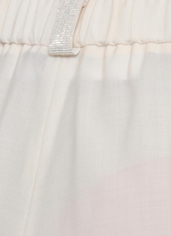 26SS 파비아나 필리피 프레스코 울 조거 팬츠 PAD266F322L7630145 Neutrals - FABIANA FILIPPI