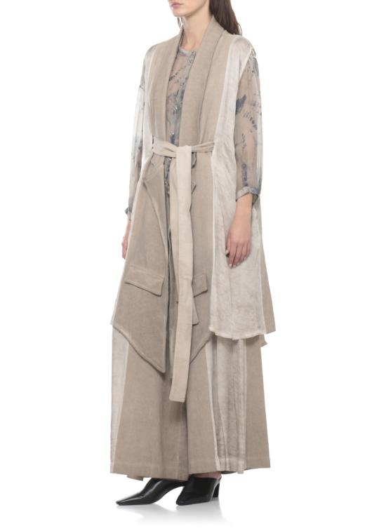 26SS 산크타무에르테 탑 S325SAND SHELL Neutrals - SANCTAMUERTE