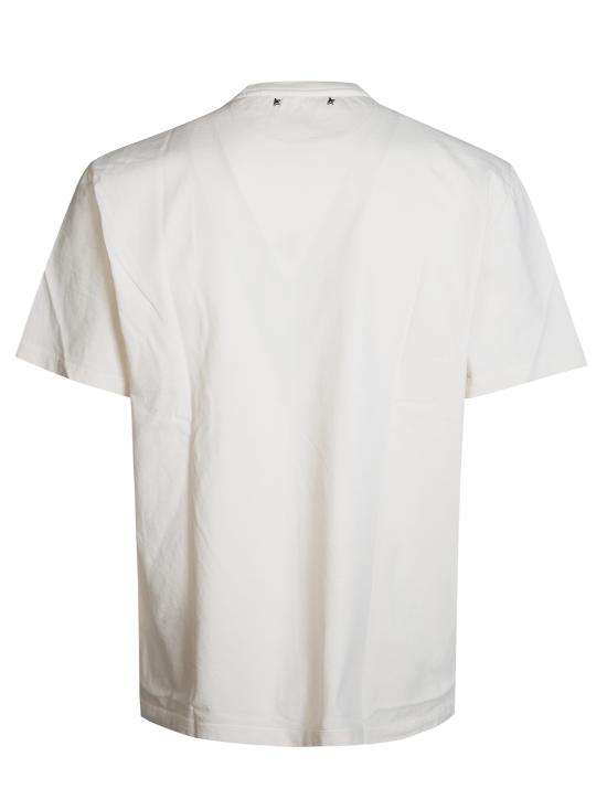 26FW 골든구스 반팔 티셔츠 GMP01220P002619 11560 BIANCO - GOLDEN GOOSE