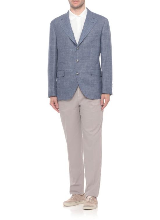26SS 브루넬로 쿠치넬리 수트 자켓 MZ4027BFD5C005 Blue - BRUNELLO CUCINELLI