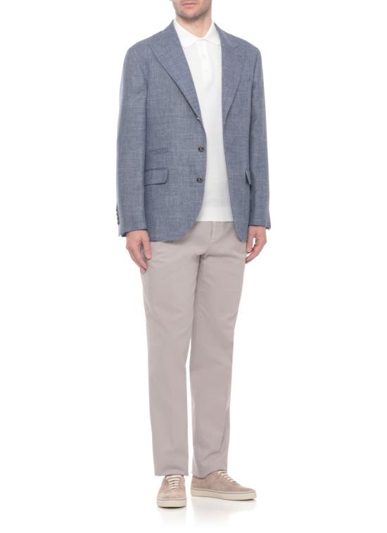 26SS 브루넬로 쿠치넬리 수트 자켓 MZ4027BFD5C005 Blue - BRUNELLO CUCINELLI