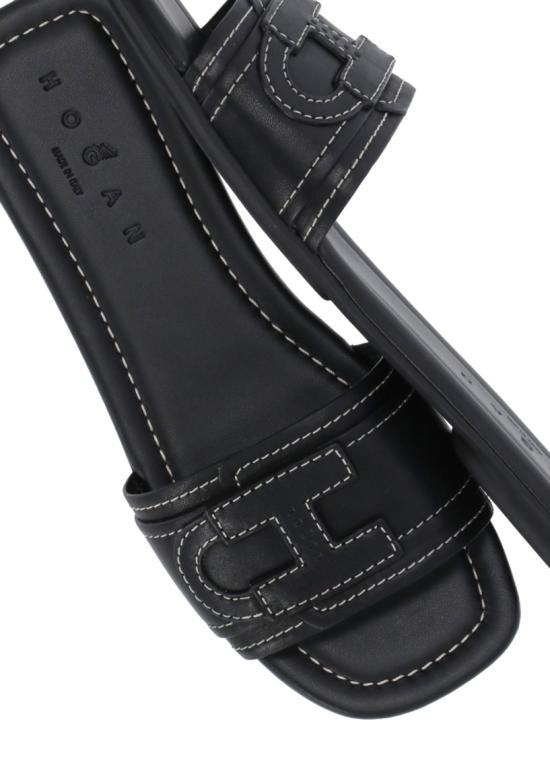 26SS 호간 뮬/슬리퍼 HXW6850GC20KXTB999 Black - HOGAN