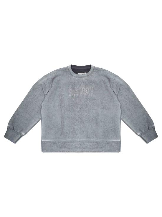 26FW [키즈] MM6 메종마르지엘라 티셔츠 M61137MM08Q M6912 GRIGIO