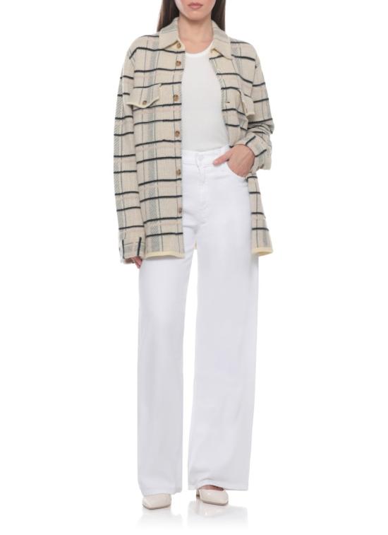 26SS 마더 데님 팬츠 12488 544THE RERUN ZIPTNN White - MOTHER
